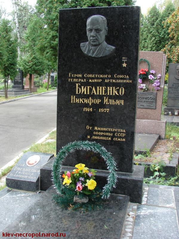  Биганенко Никифор Ильич. Лукьяновское военное кладбище